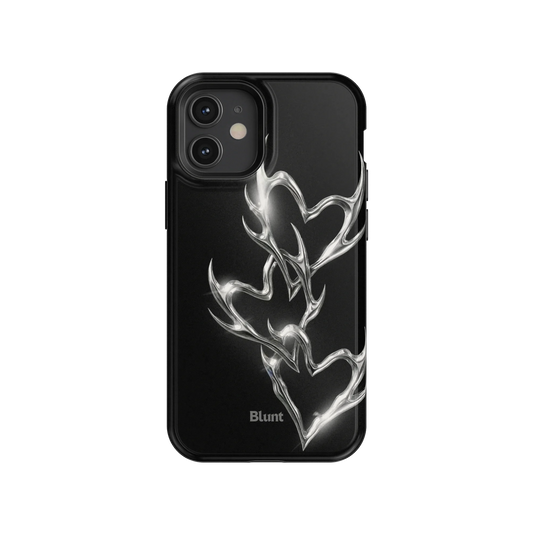 Chrome Flame iPhone Case