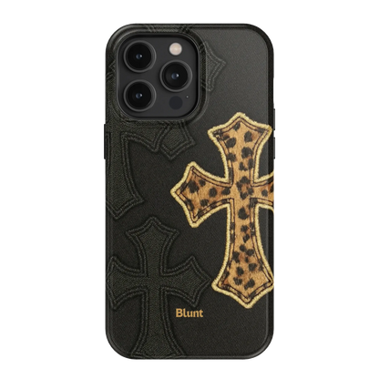 Cheetah Cross iPhone Case