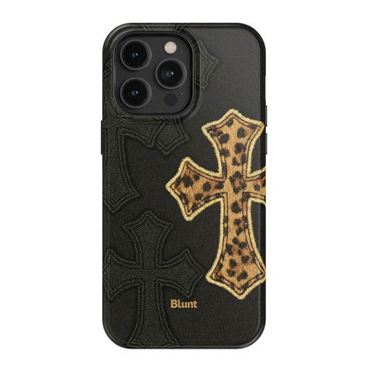 Cheetah Cross iPhone Case