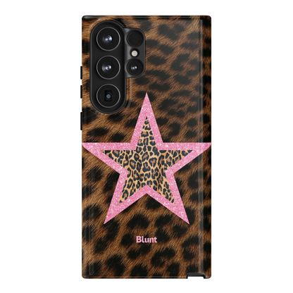 Pink Cheetah Starlette Samsung Case