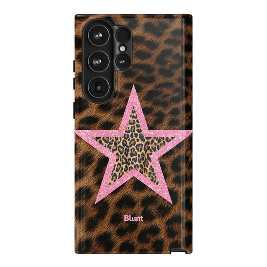 Pink Cheetah Starlette Samsung Case