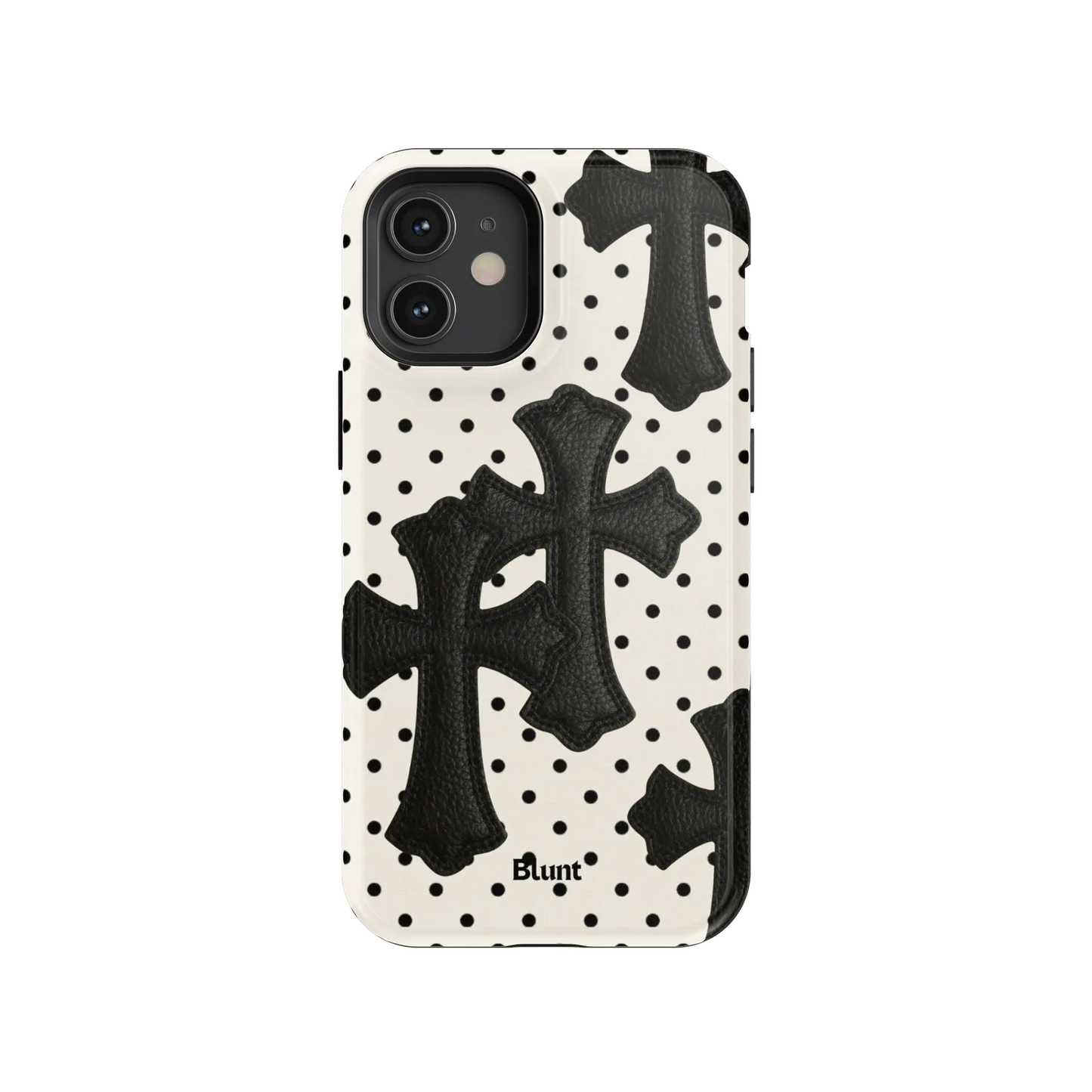 Noir Crosses iPhone Case