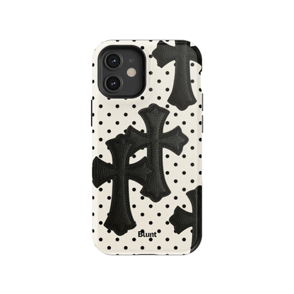 Noir Crosses iPhone Case