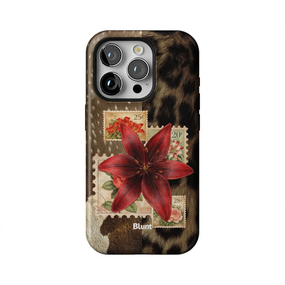 POSTMARKED-BLOOM-iphone-case-iPhone 15 Pro-1