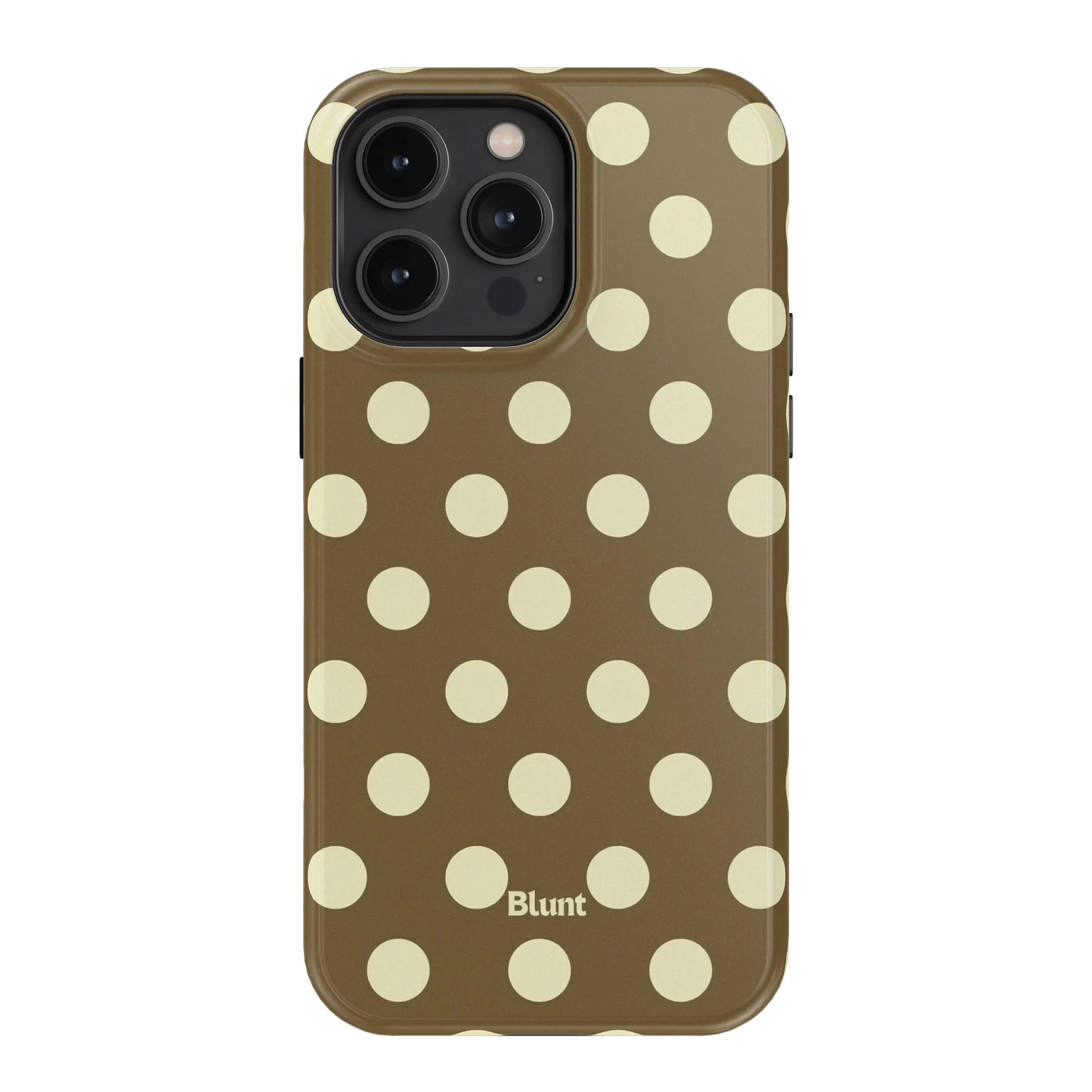 Toffee Cream Dot iPhone Case