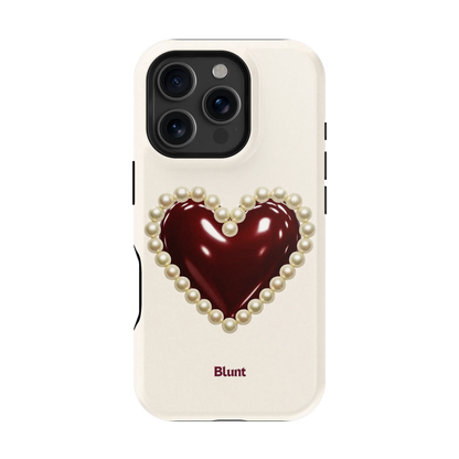 Maroon Muse iPhone Case