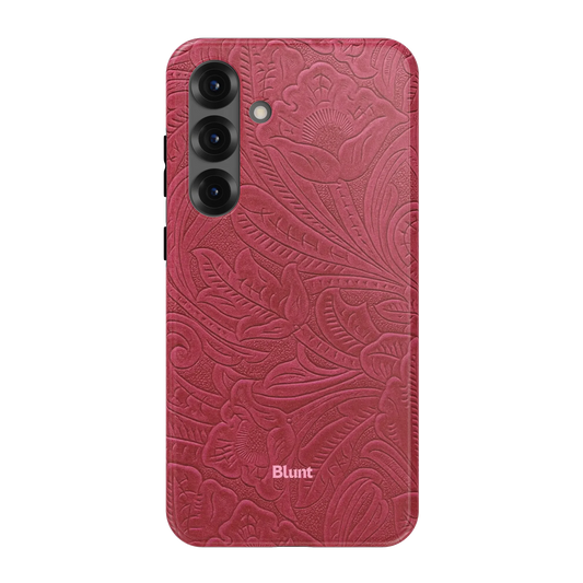 Mauve Leather Samsung Case