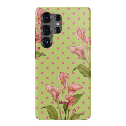 Matcha Bloom Samsung Case