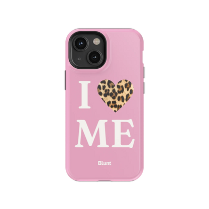 Pink I Love Me iPhone Case