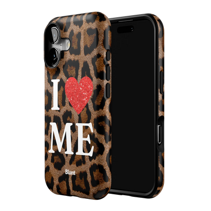 Cheetah I Love Me iPhone Case