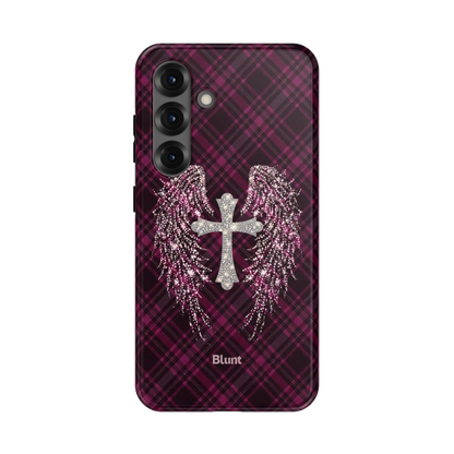 Halo Plaid Samsung Case