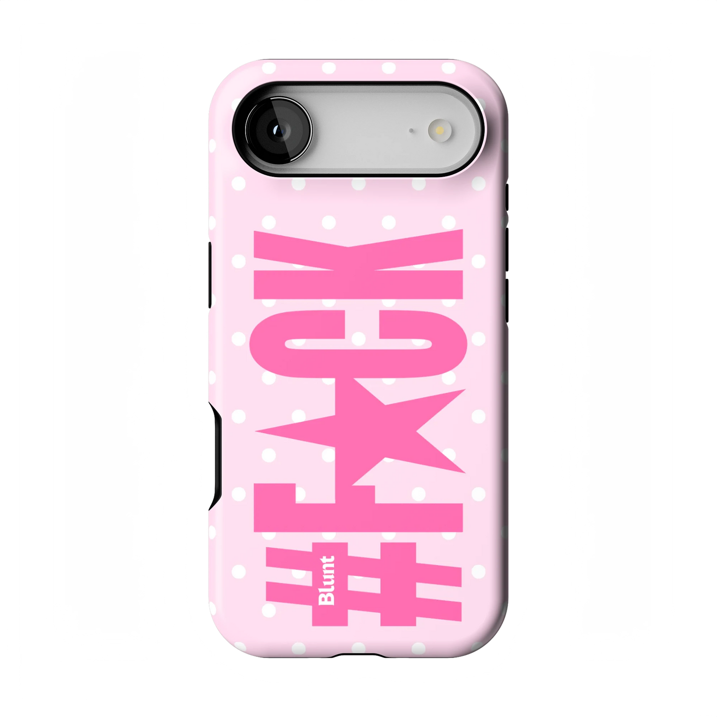 Pink Polka Riot iPhone Case