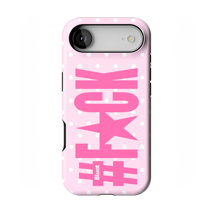 Pink Polka Riot iPhone Case