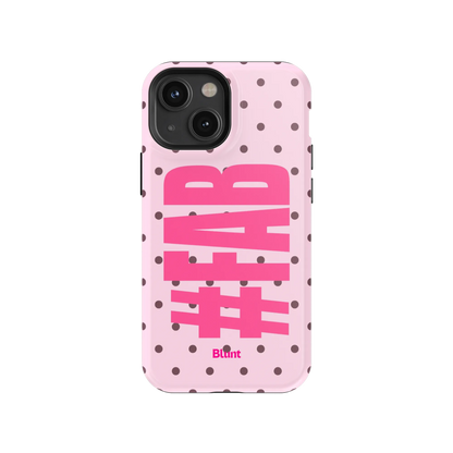 Pink Dot Fab iPhone Case