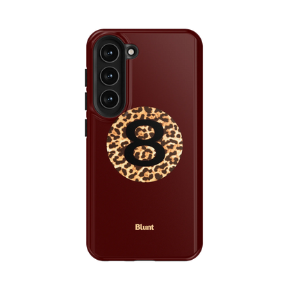 Burgundy Magic 8 Samsung Case