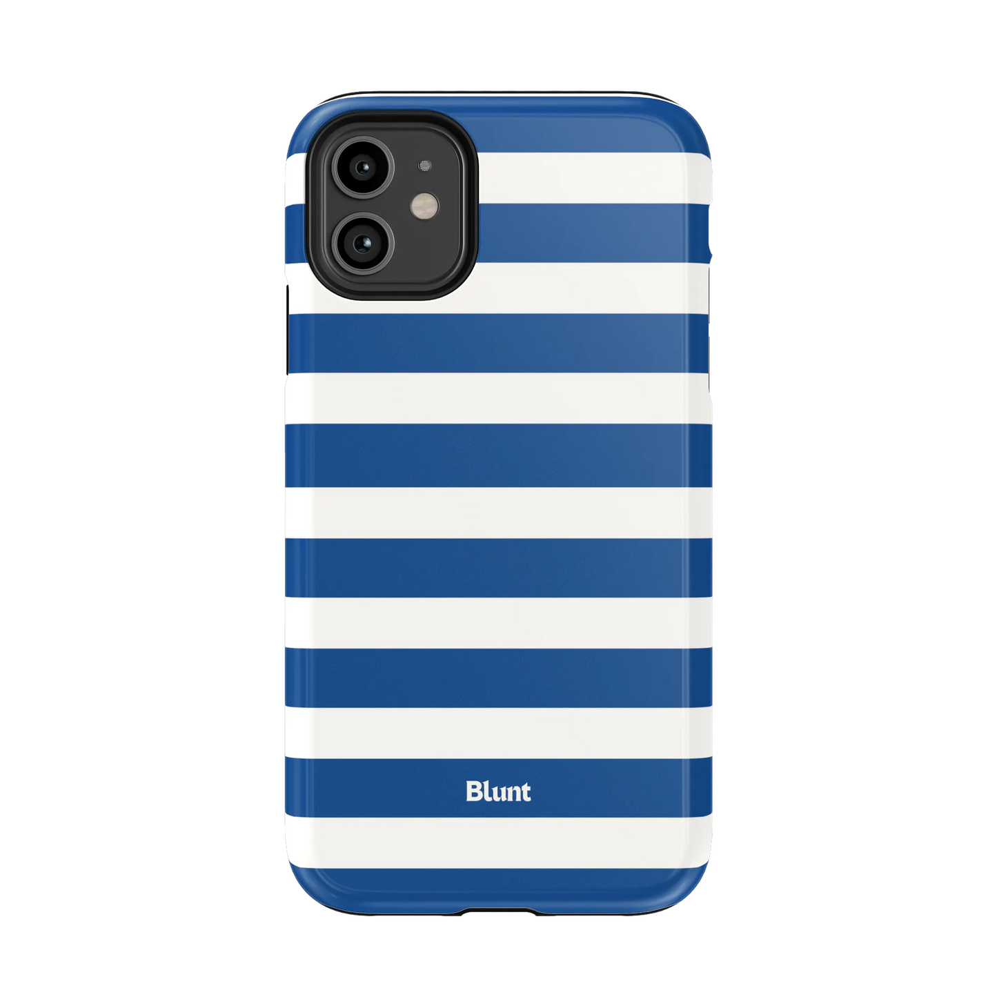Navy Stripe iPhone Case
