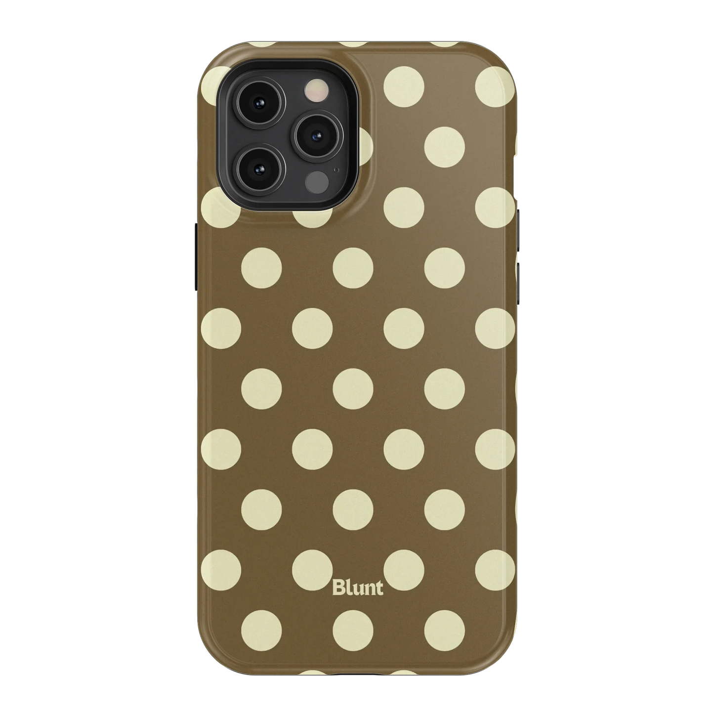 Toffee Cream Dot iPhone Case