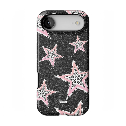 Pink Zebra Stars iPhone Case
