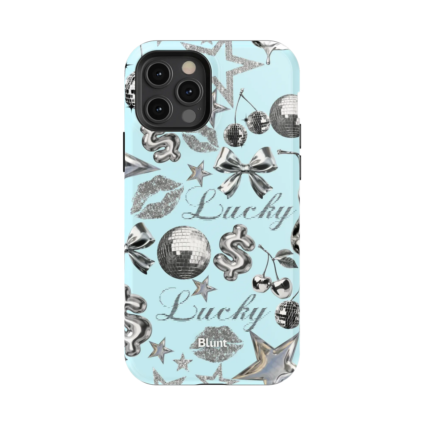 Lucky Baby Blue iPhone Case