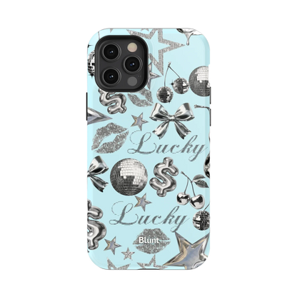 Lucky Baby Blue iPhone Case