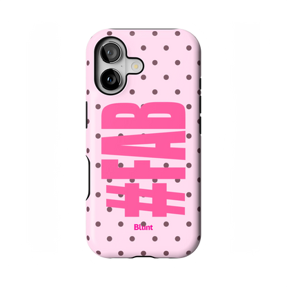 Pink Dot Fab iPhone Case