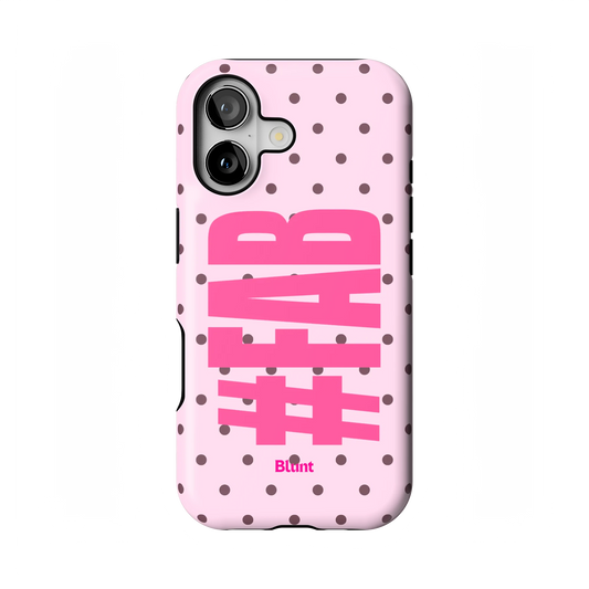 Pink Dot Fab iPhone Case