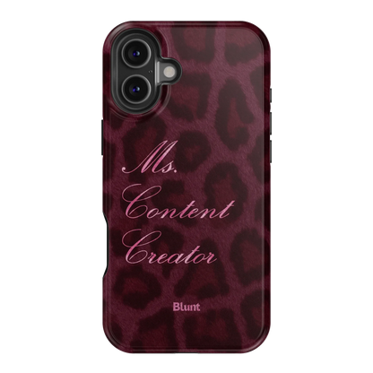 Content Queen iPhone Case