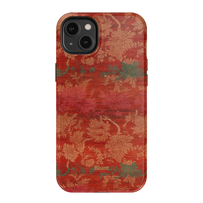 Crimson Tapestry iPhone Case