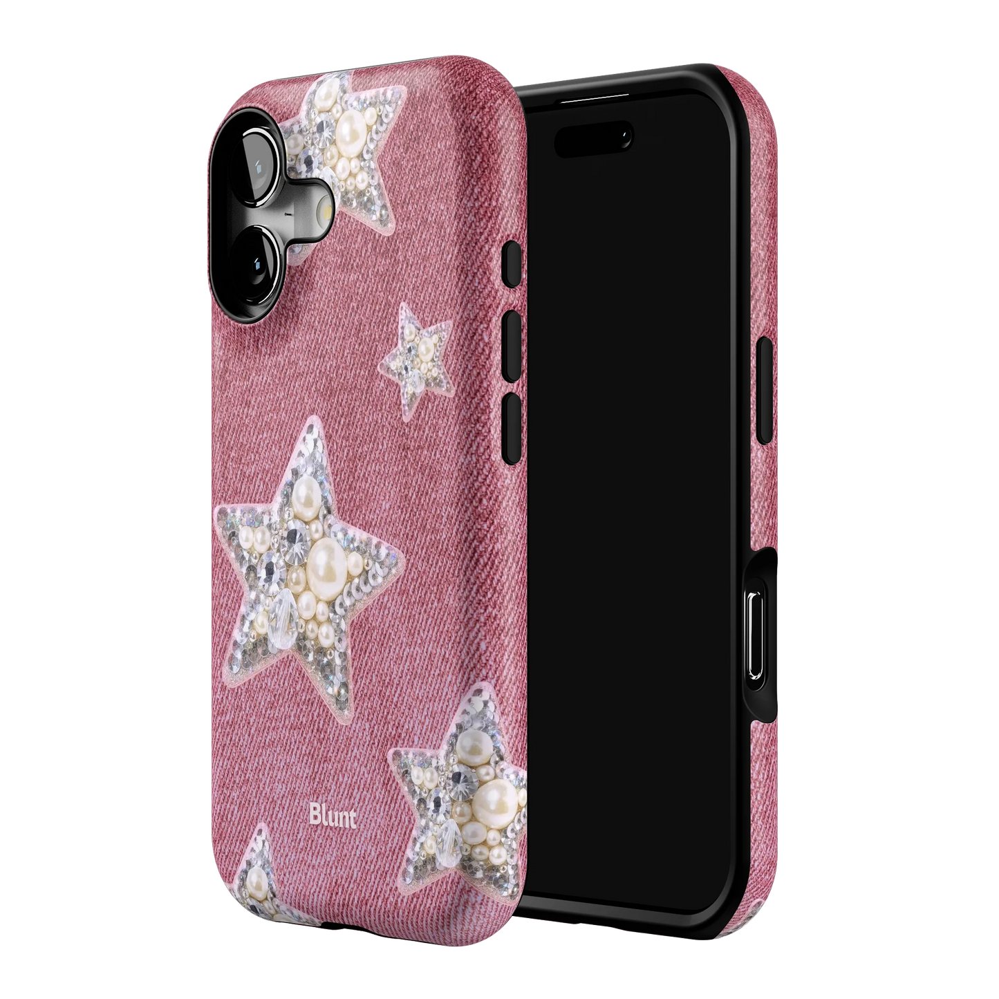 Pink Stardust iPhone Case