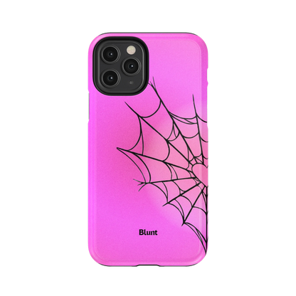 Pink Web iPhone Case