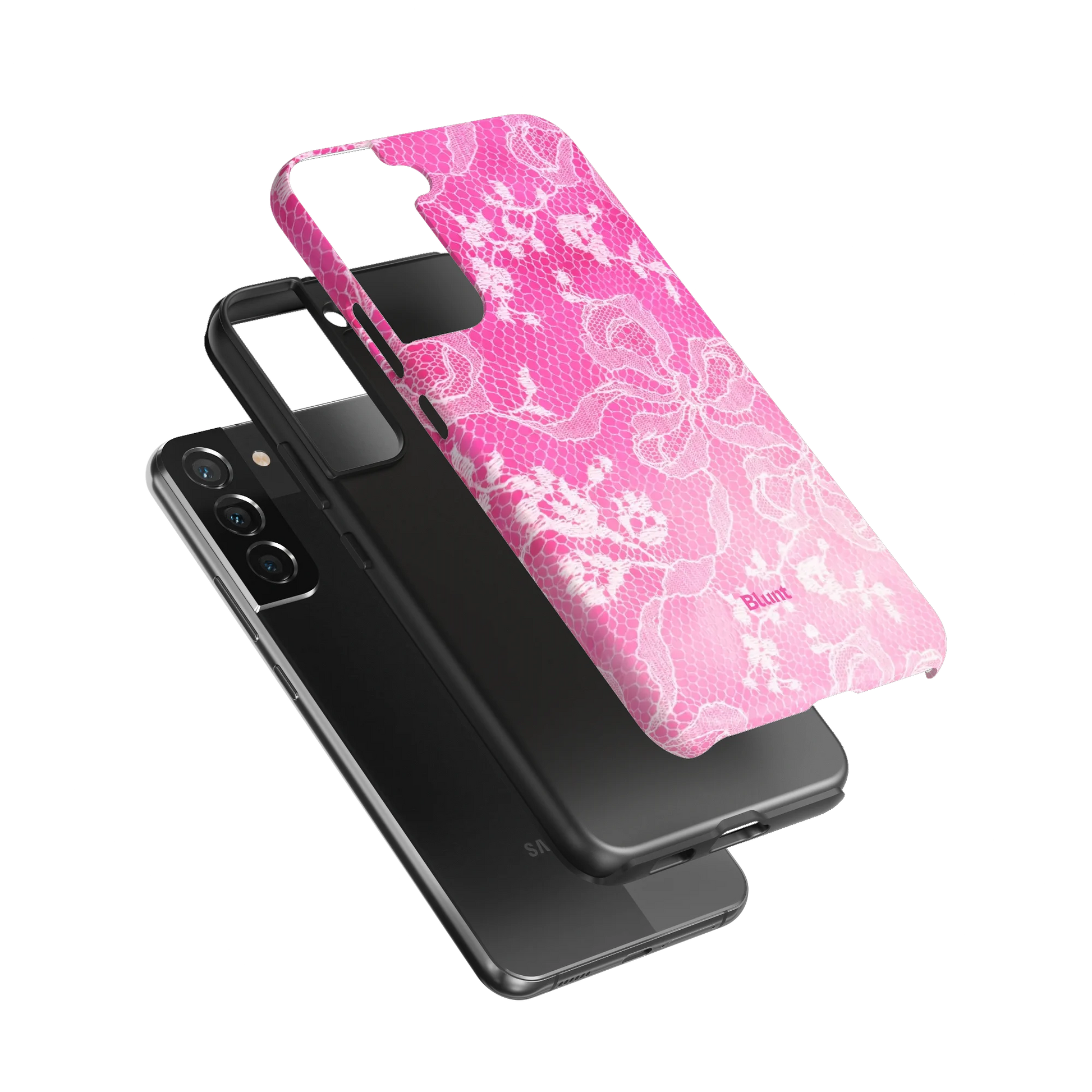 Pink-Lacewave-samsung-case-Galaxy S22 Plus-3