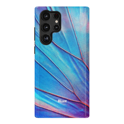 Azure Veins Samsung Case