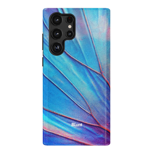 Azure Veins Samsung Case