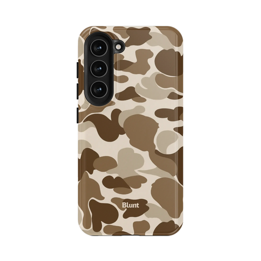 Brown Camo Samsung Case