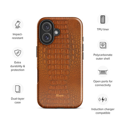 Saddle Croc iPhone Case - Blunt Cases