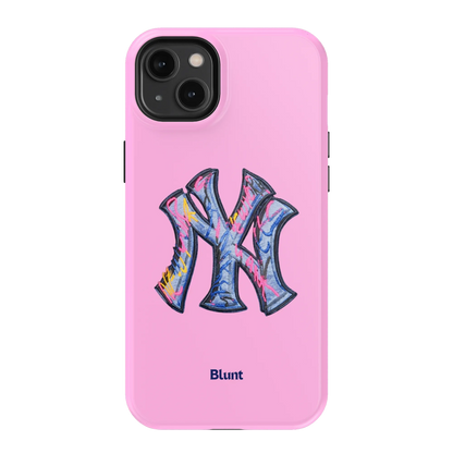 Blushed Denim iPhone Case