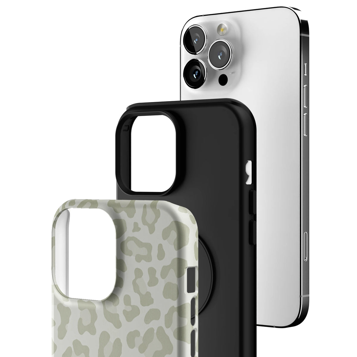 Sage Leopard iPhone Case gallery - Iphone_13_Pro_Max_3