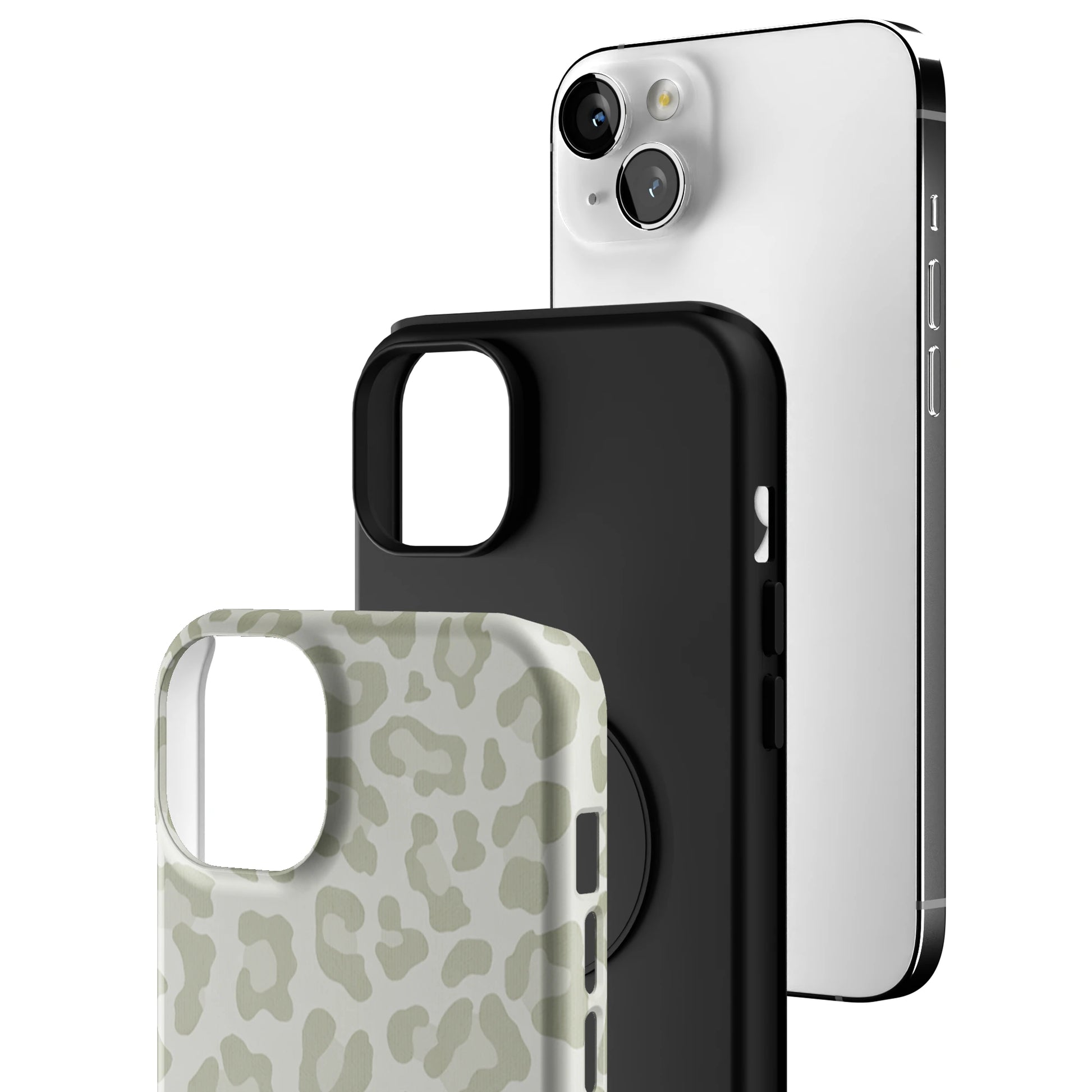 Sage Leopard iPhone Case gallery - Iphone_14_Mini_Air_Plus_3