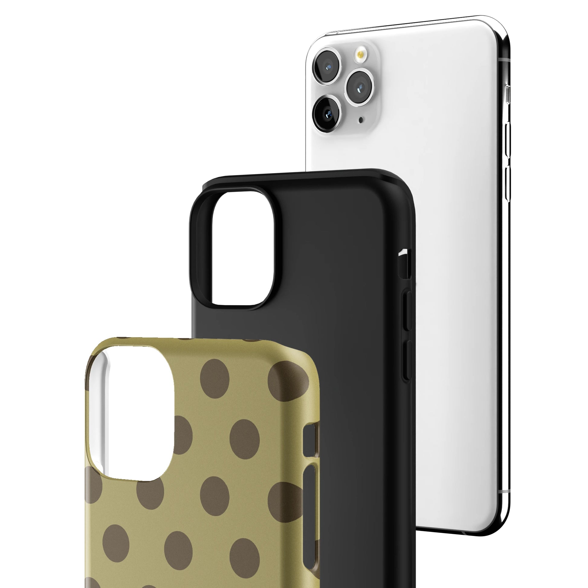 Sage Toffee Dot iPhone Case gallery - Iphone_11_Pro_Max_3
