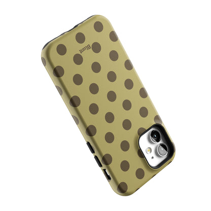 Sage Toffee Dot iPhone Case gallery - Iphone_12_Iphone_5