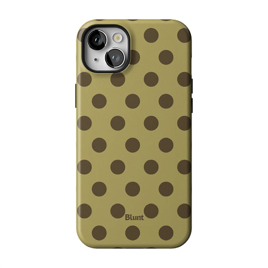 Sage Toffee Dot iPhone Case gallery - Iphone_14_Mini_Air_Plus_1