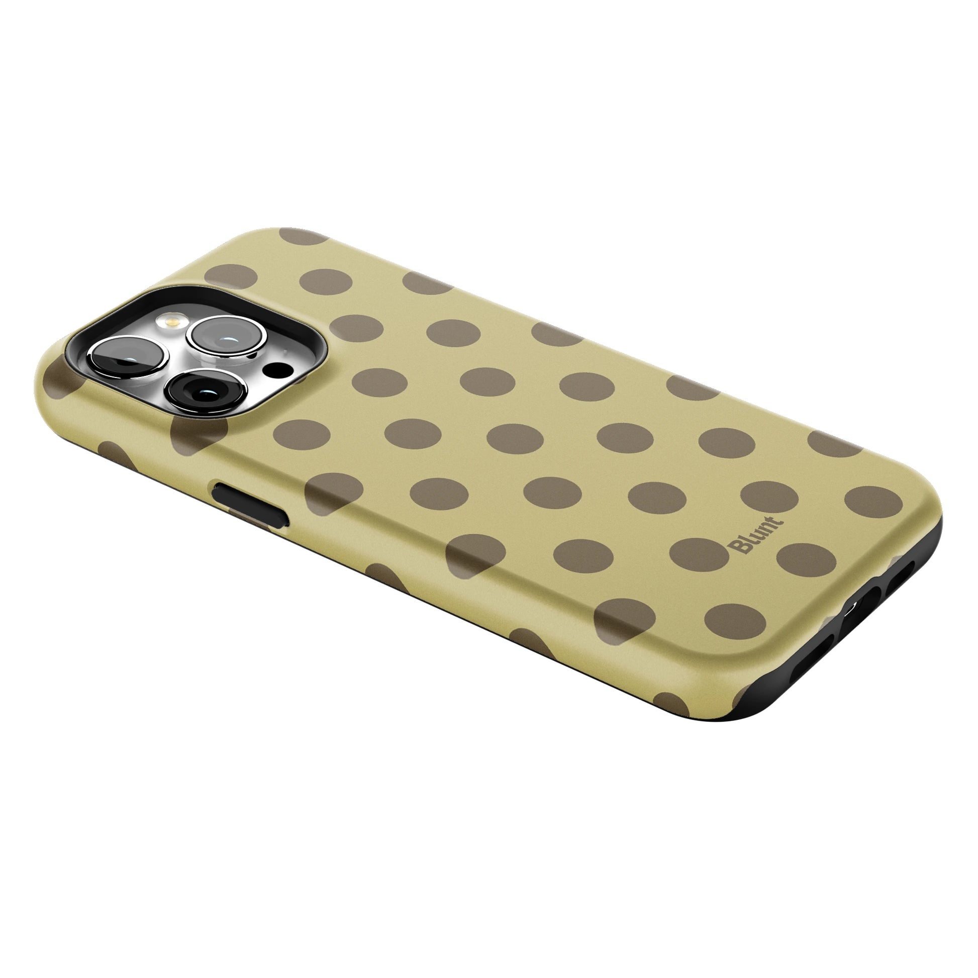 Sage Toffee Dot iPhone Case gallery - Iphone_15_Pro_Max_2