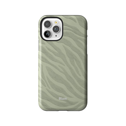 Sage Zebra iPhone Case gallery - Iphone_11_Pro_1