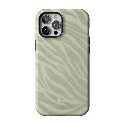 Sage Zebra iPhone Case gallery - Iphone_12_Pro_Max_1