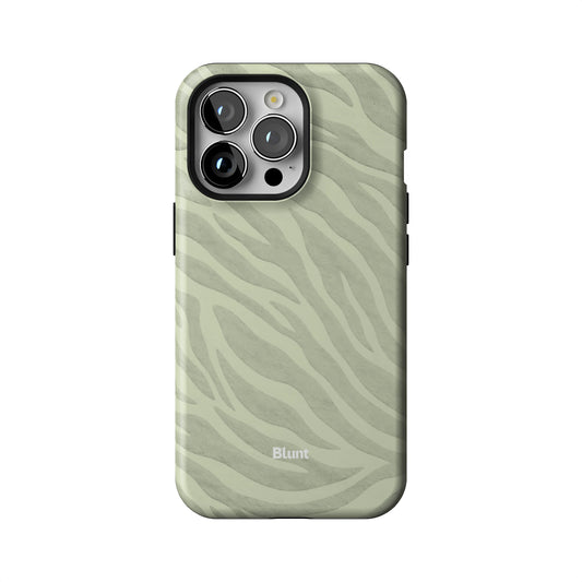 Sage Zebra iPhone Case gallery - Iphone_13_Pro_1