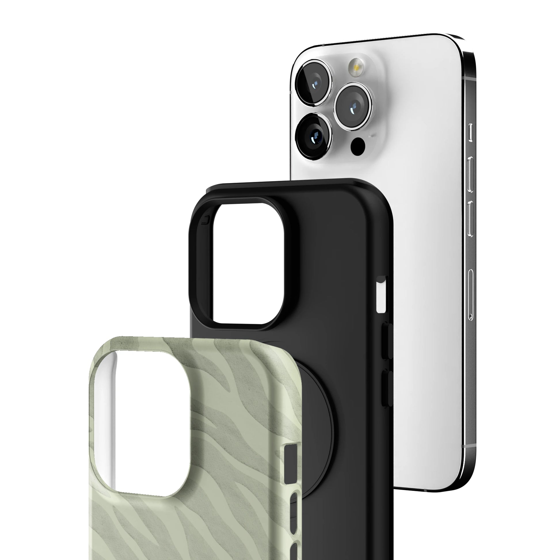 Sage Zebra iPhone Case gallery - Iphone_13_Pro_3