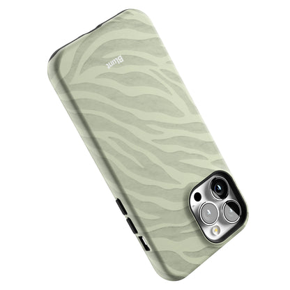 Sage Zebra iPhone Case gallery - Iphone_13_Pro_Max_5