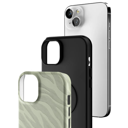 Sage Zebra iPhone Case gallery - Iphone_14_Mini_Air_Plus_3
