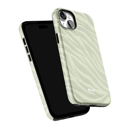 Sage Zebra iPhone Case gallery - Iphone_14_Mini_Air_Plus_6