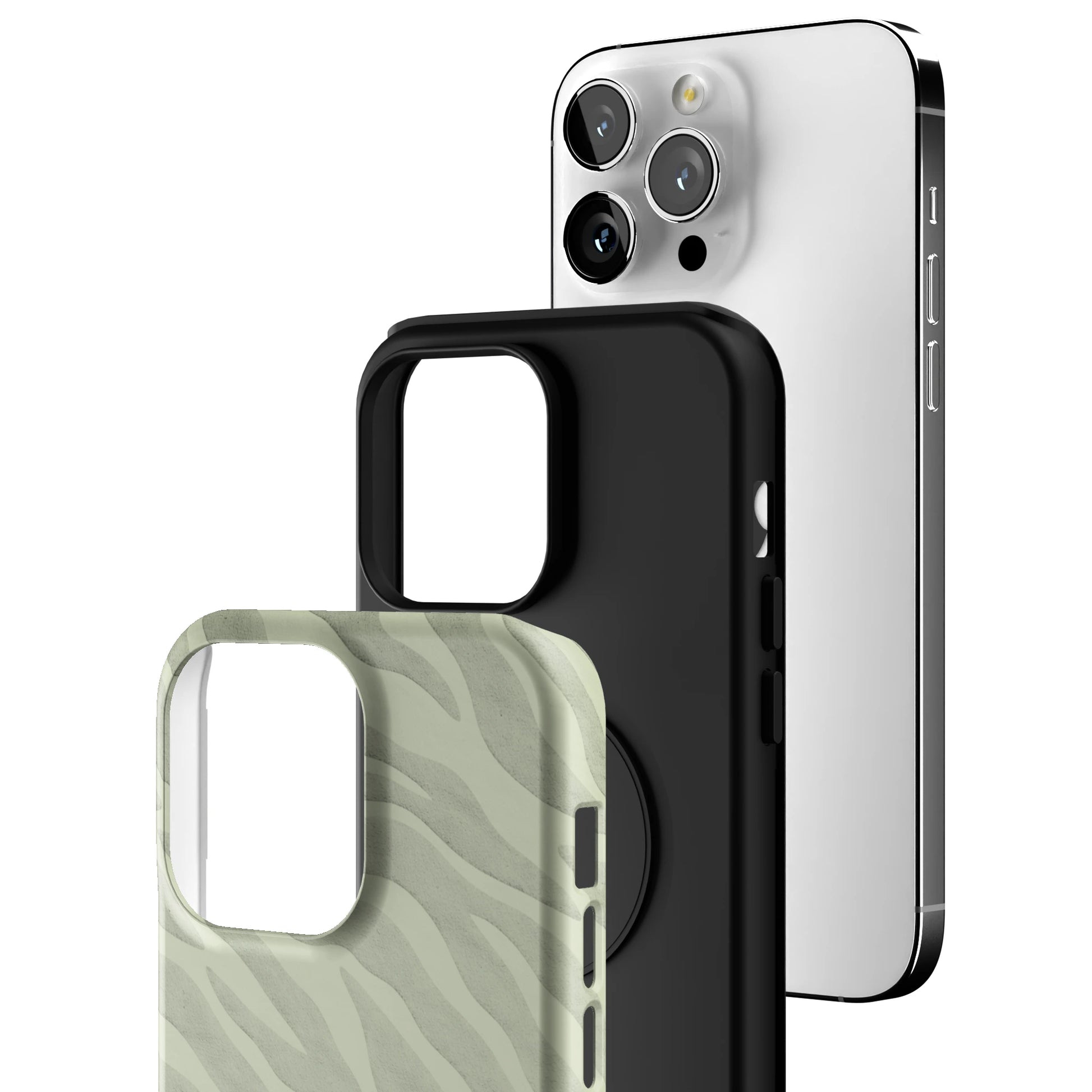 Sage Zebra iPhone Case gallery - Iphone_14_Pro_Max_3